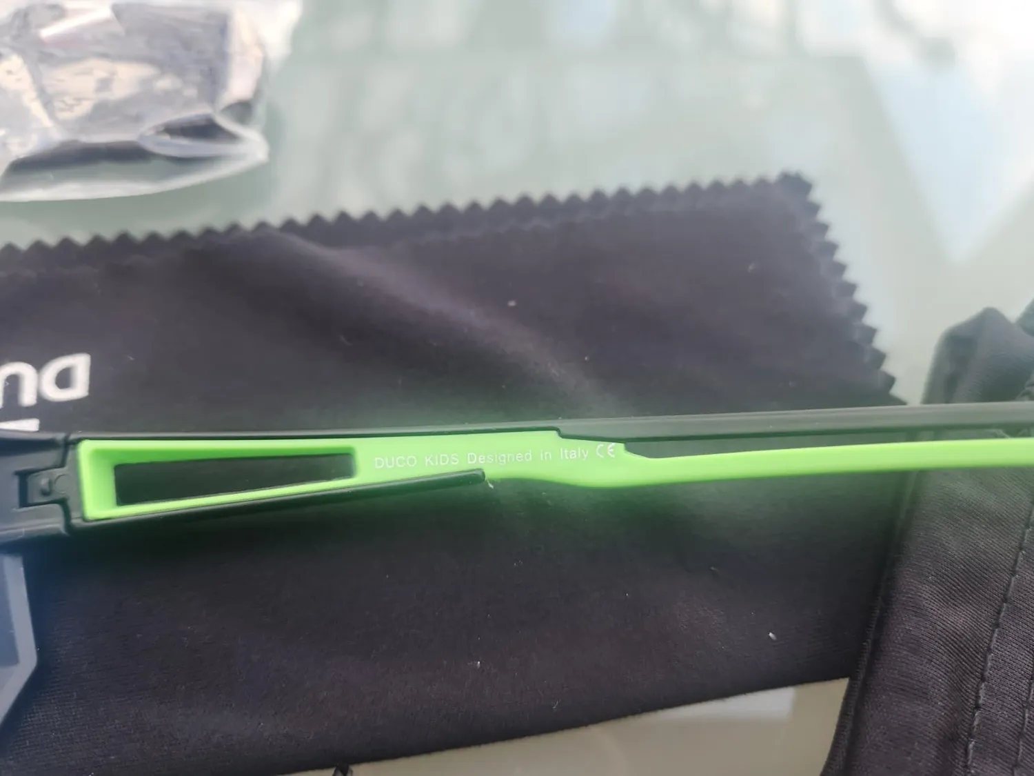 DUCO DK310 Kinder Sonnenbrille weiß-lila 8-16 Jahre