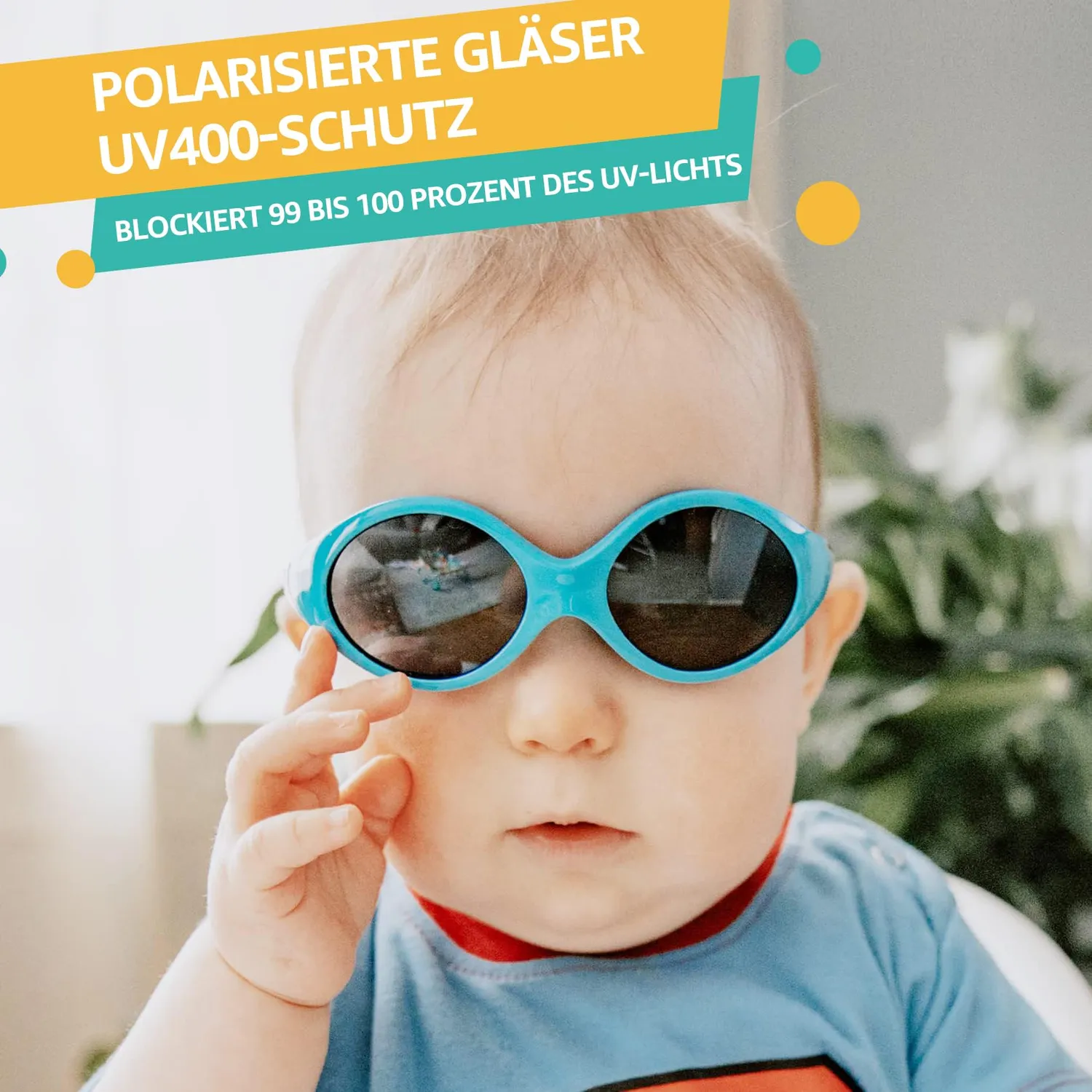 DUCO K012 Kinder Sonnenbrille polarisiert UV400