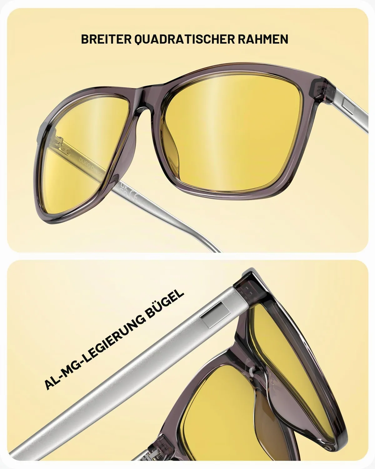 DUCO 3029 Nachtbrille grau polarisiert