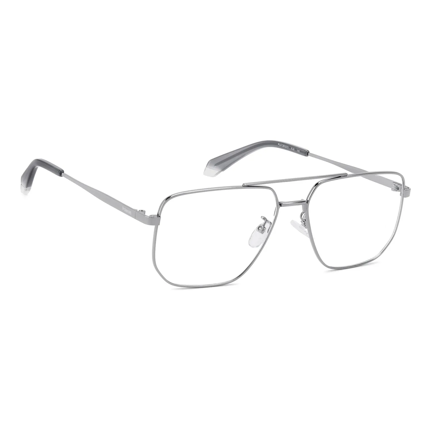 Polaroid PLD D632/G Brille Ruthenium Metall leicht