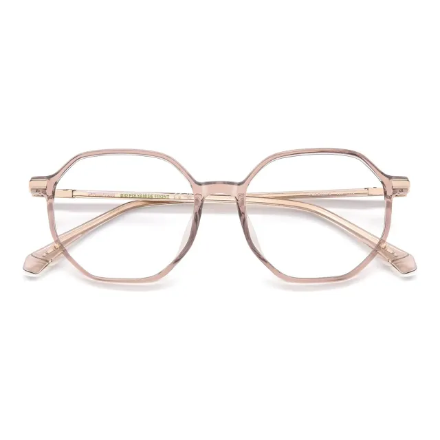 Polaroid PLD D566/G Brille Rosa 51-17-145 rund