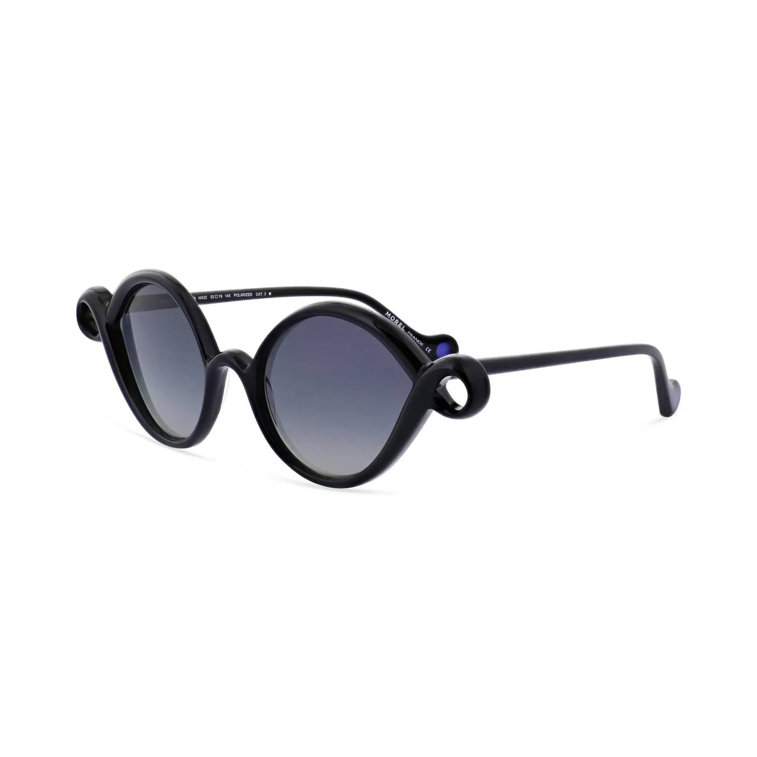 Morel Esperluette Bold 90059C Sonnenbrille NN22 schwarz