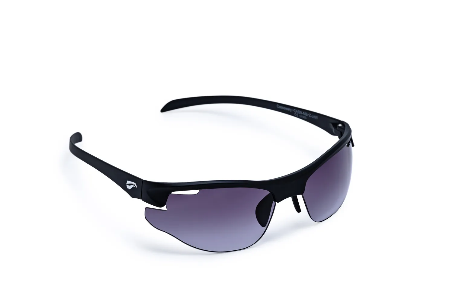 Flying Eyes Cassowary Sonnenbrille Standard matt schwarz