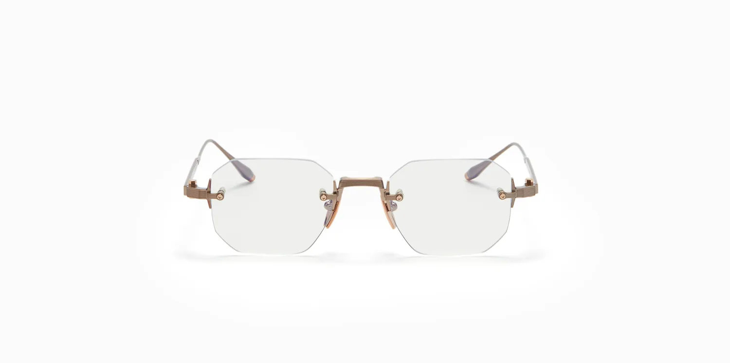 Akoni Delta Juno-One Rx Brille Antiqued White Gold