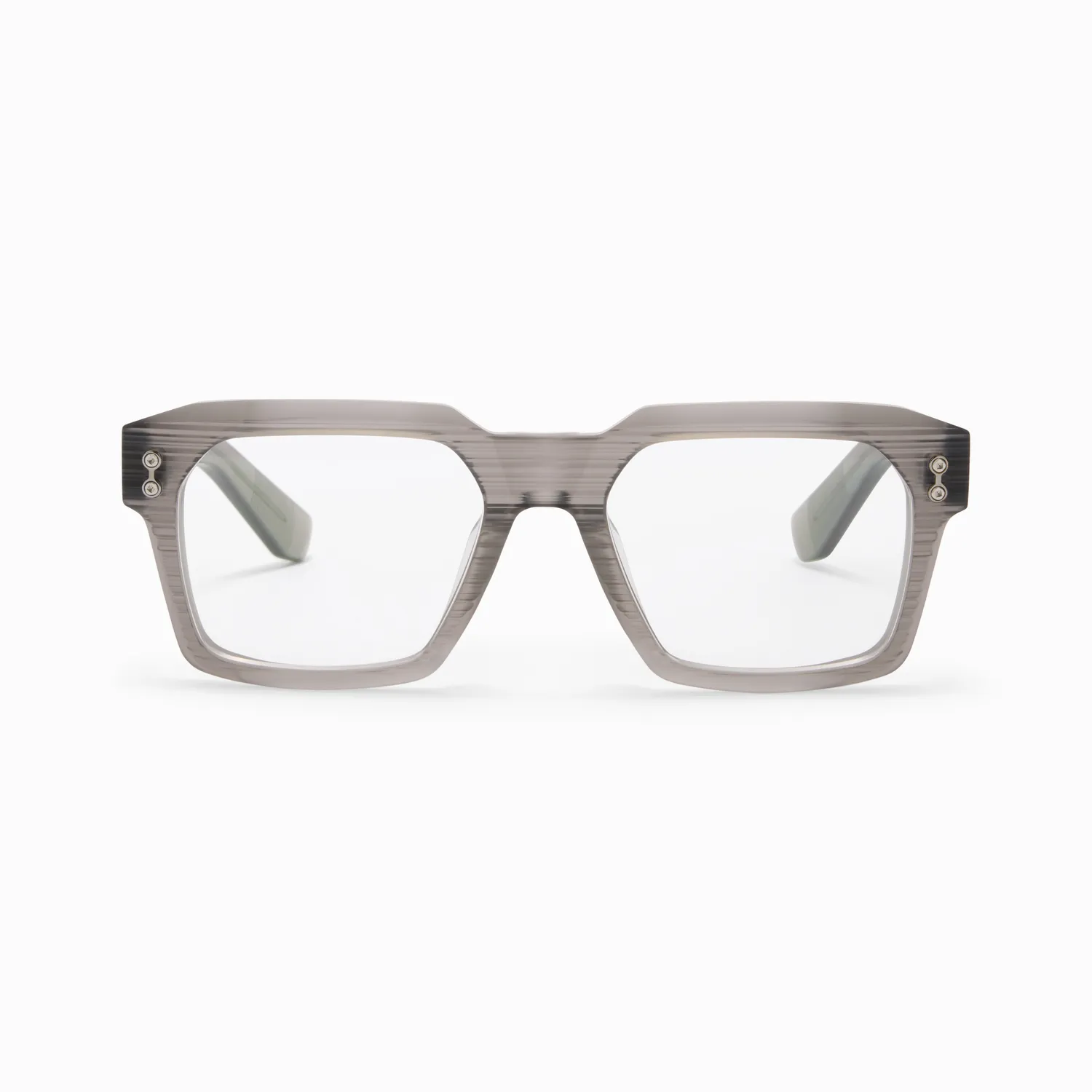 Akoni Optima Pegasus Rx Brille Crystal Grey eckig