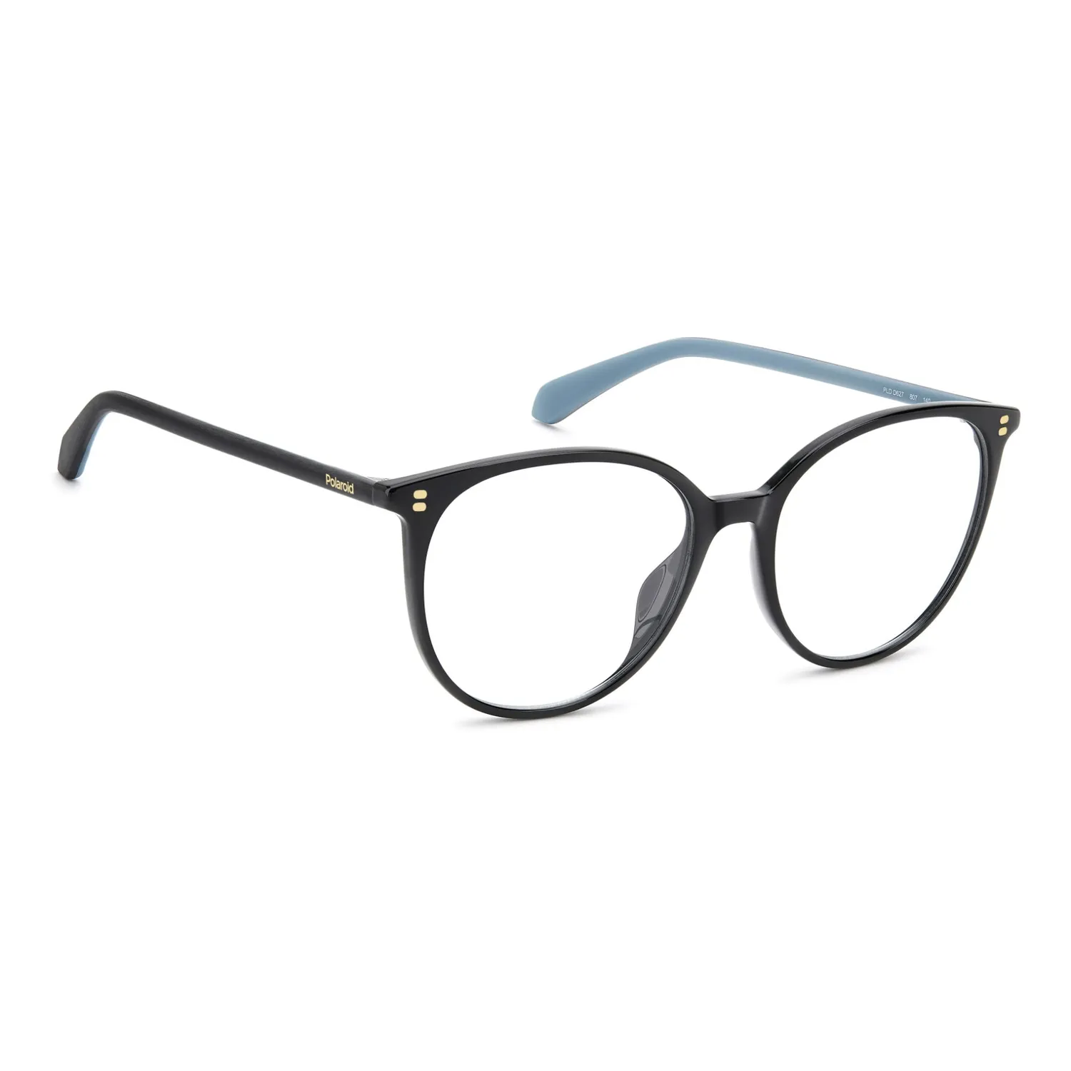 Polaroid PLD D627 Brille Schwarz rund 54-17-140