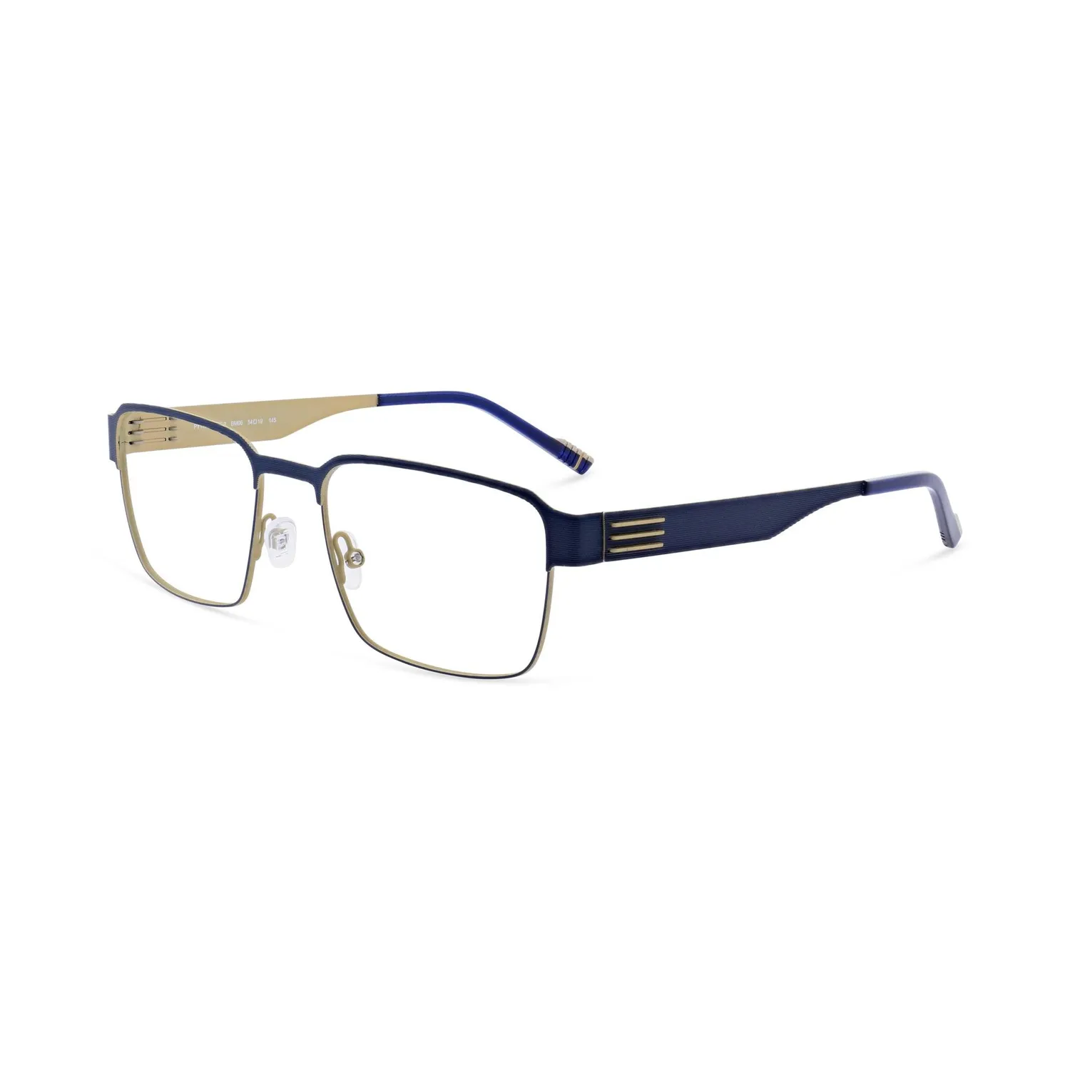 Morel Pythagore 2 Brille BM06 Edelstahl eckig