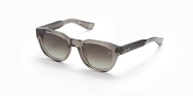 Akoni Alpha Sonnenbrille Dark Crystal Grey Acetat