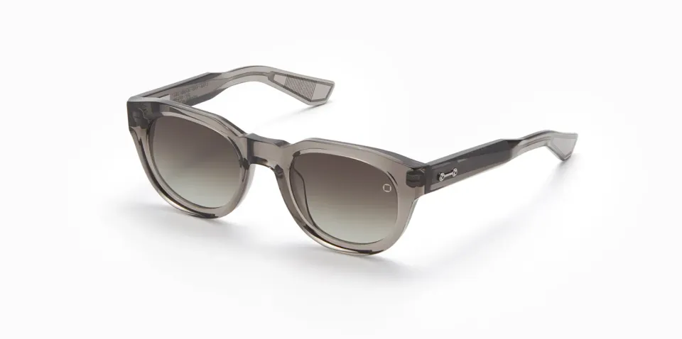 Akoni Alpha Sonnenbrille Dark Crystal Grey Acetat