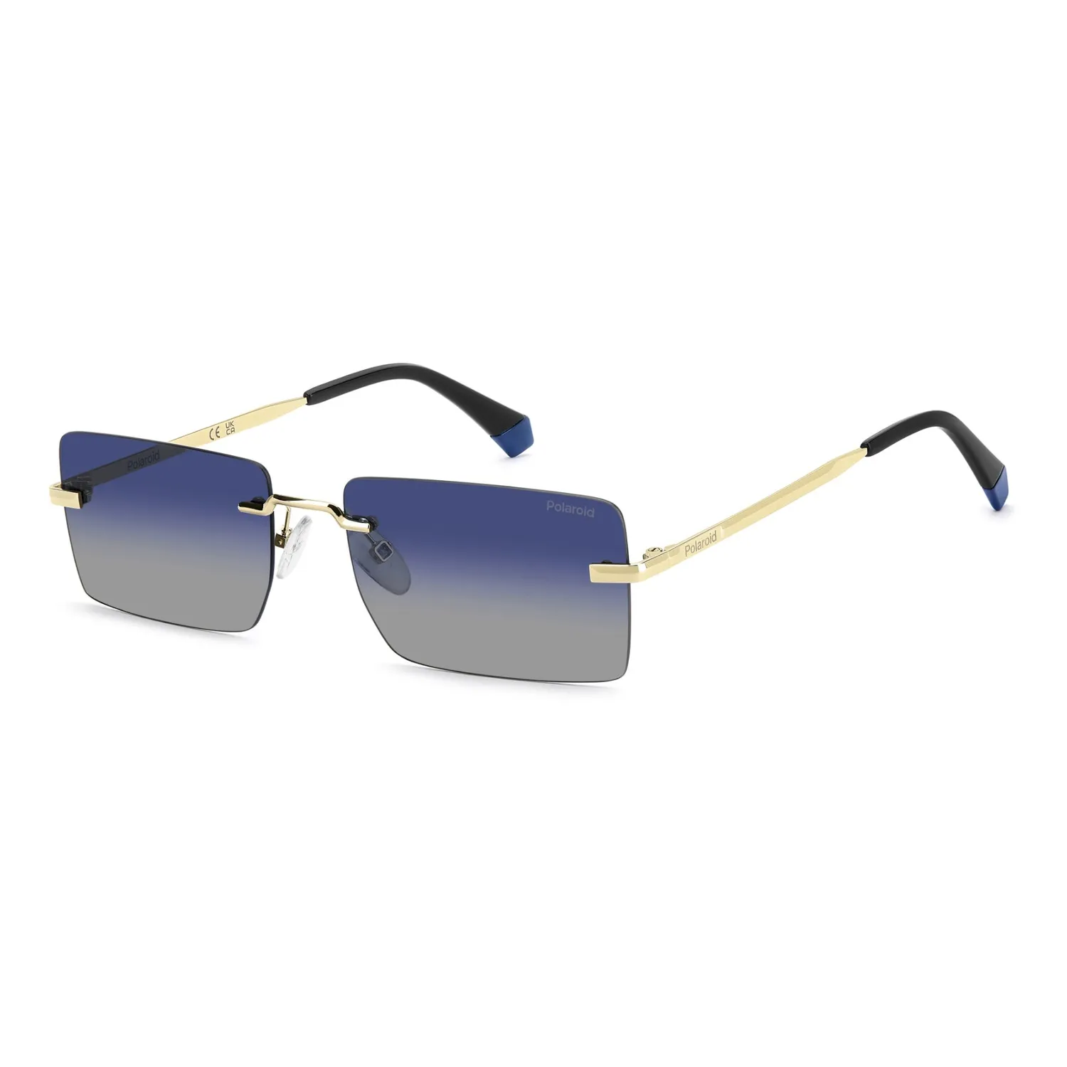 Polaroid PLD 6245/S Sonnenbrille gold randlos polarisiert