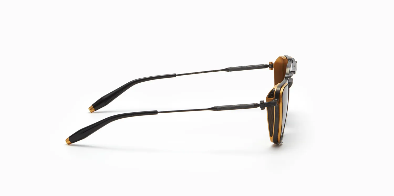 Akoni Etere Hera Sonnenbrille Matte Black Gr. 58 Titan