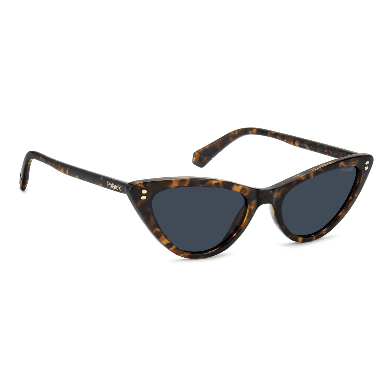 Polaroid PLD 6246/S Sonnenbrille Havana blau polarisiert