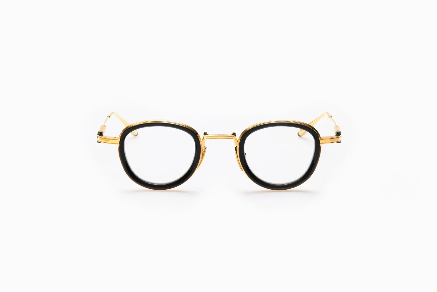 Akoni Optima Agile Brillenfassung Yellow Gold Titan-Acetat