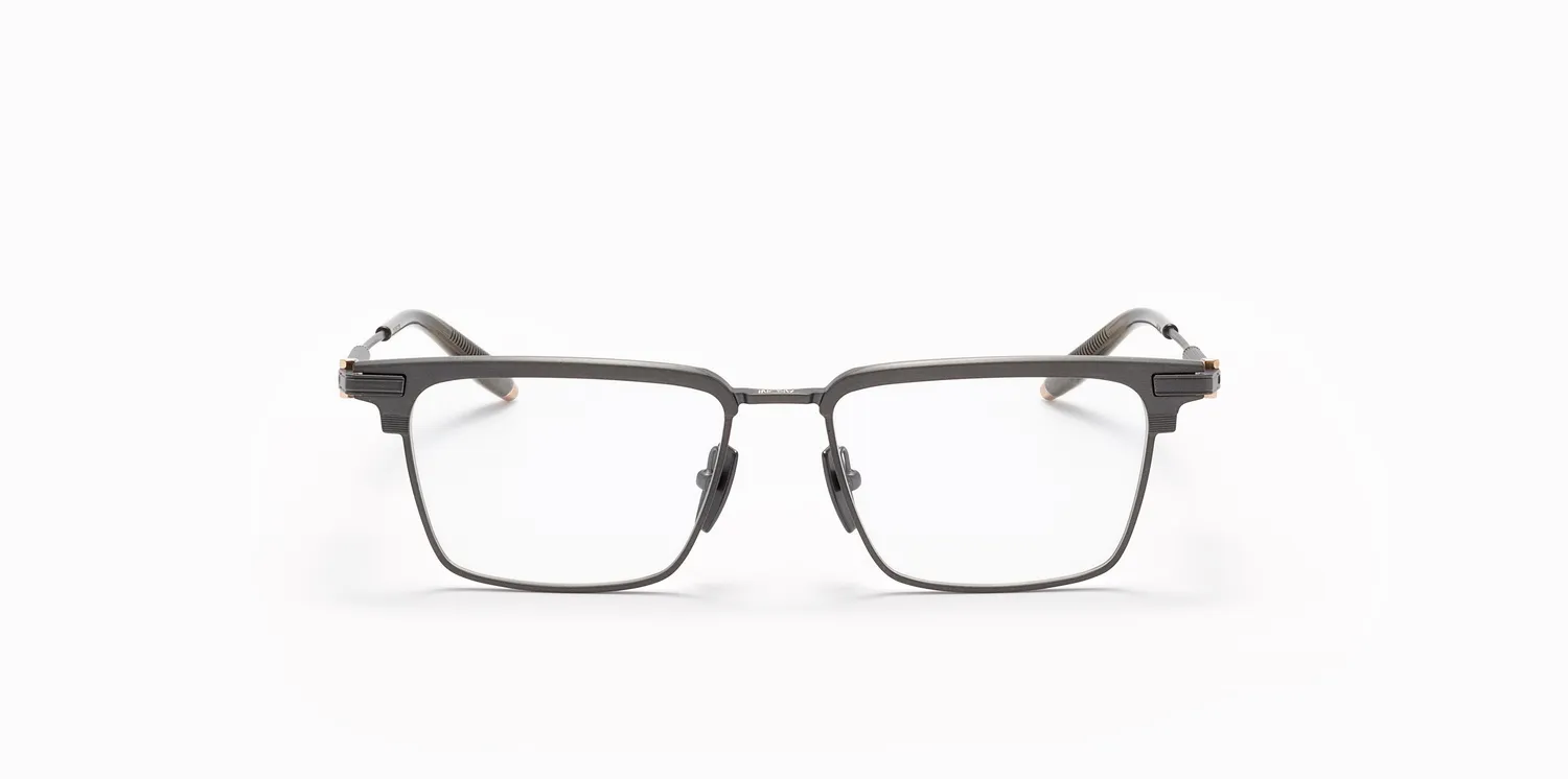 Akoni Genesis Brillenfassung Antiqued White Gold 53 Titan