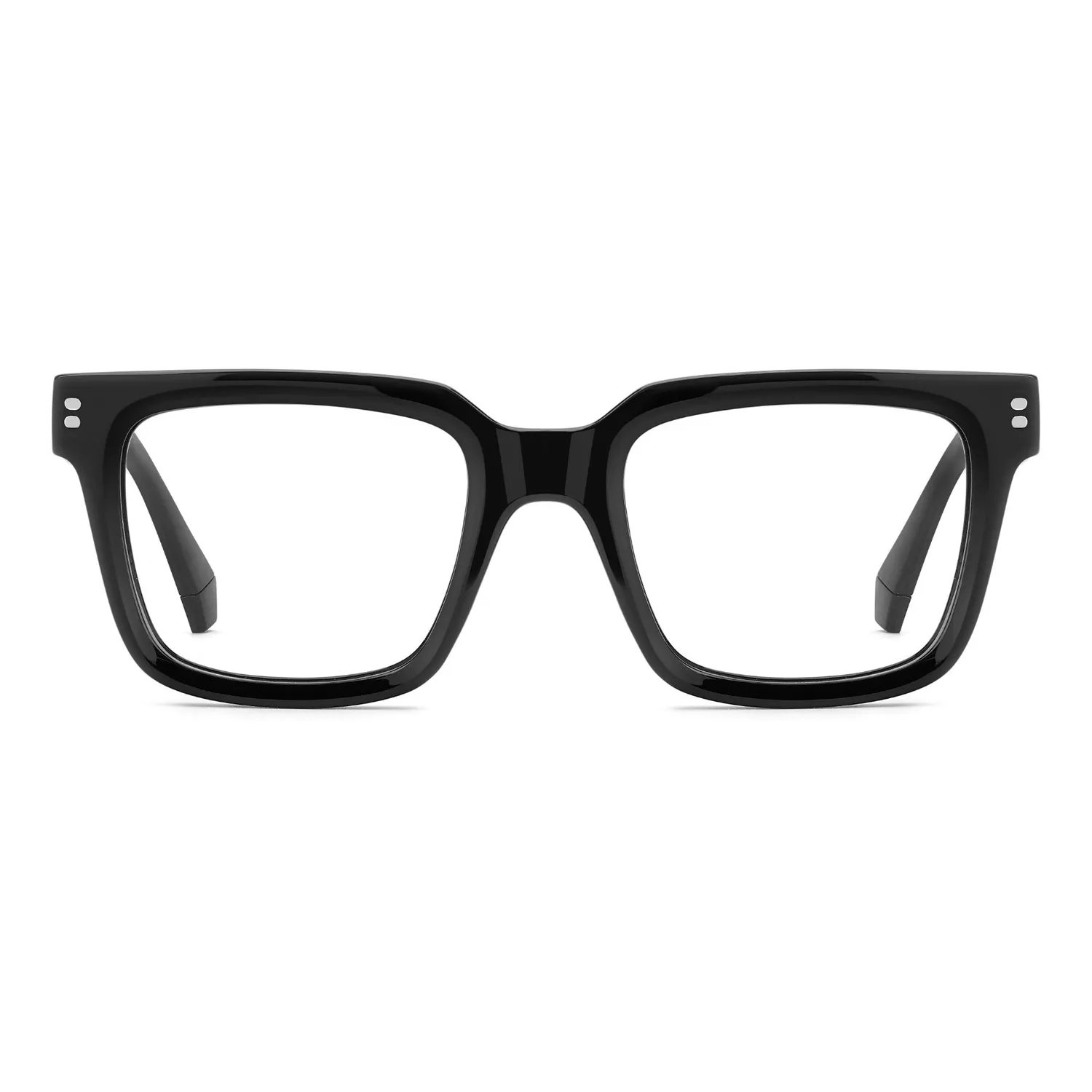 Polaroid PLD D578 Brille Schwarz eckig Gummibügel