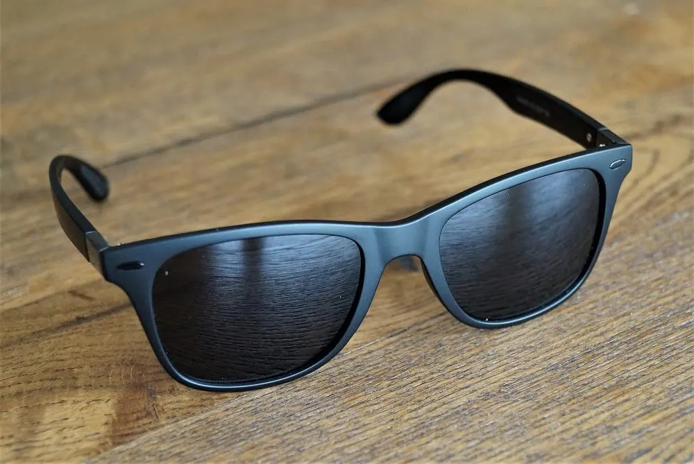 GQUEEN Rechteck Sonnenbrille polarisiert leicht UV400