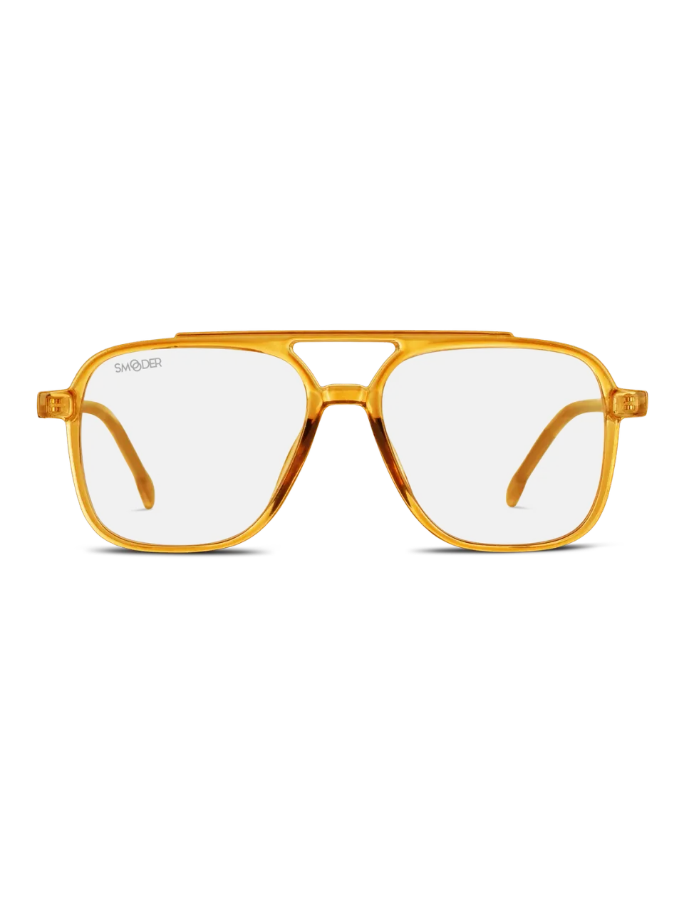 Smooder Coronado Blaulichtbrille Tasteful Orange Federbügel