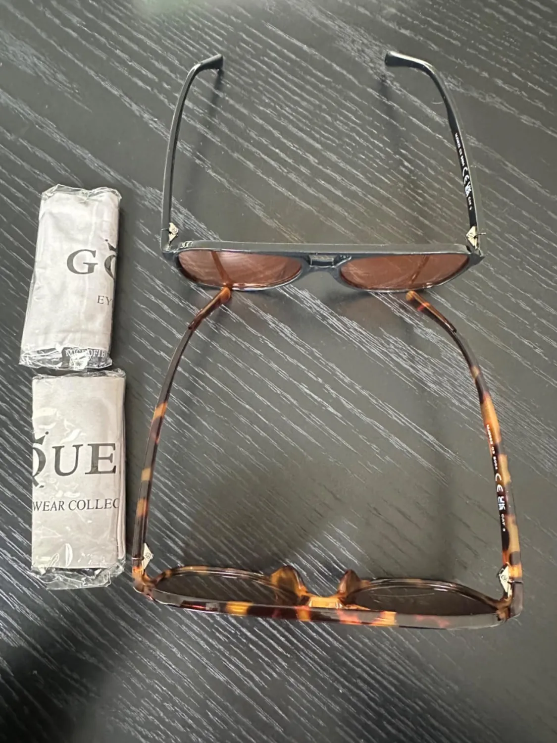 GQUEEN Retro Piloten Sonnenbrille polarisiert UV400
