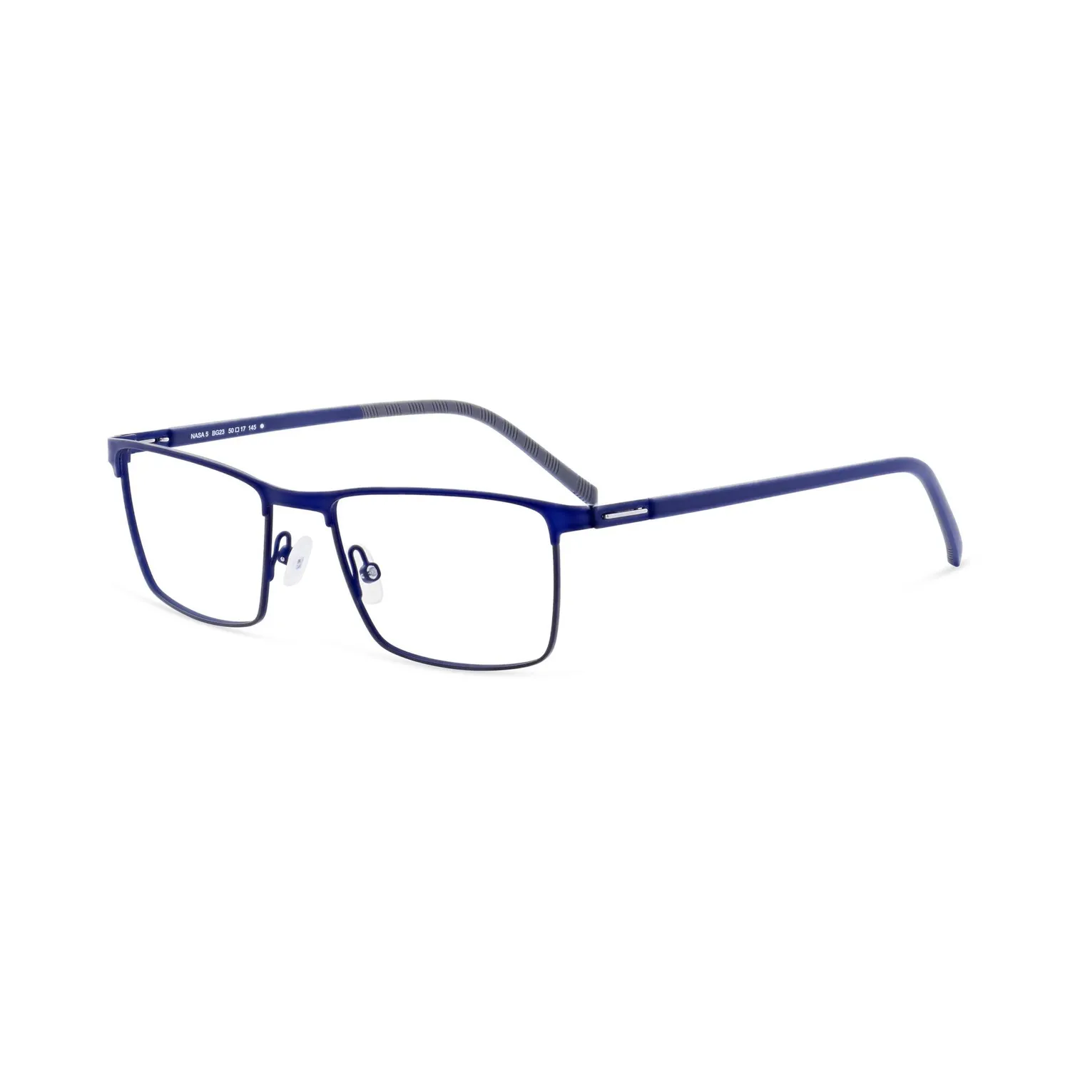 Morel Nasa 5 Brille Herren rechteckig Edelstahl