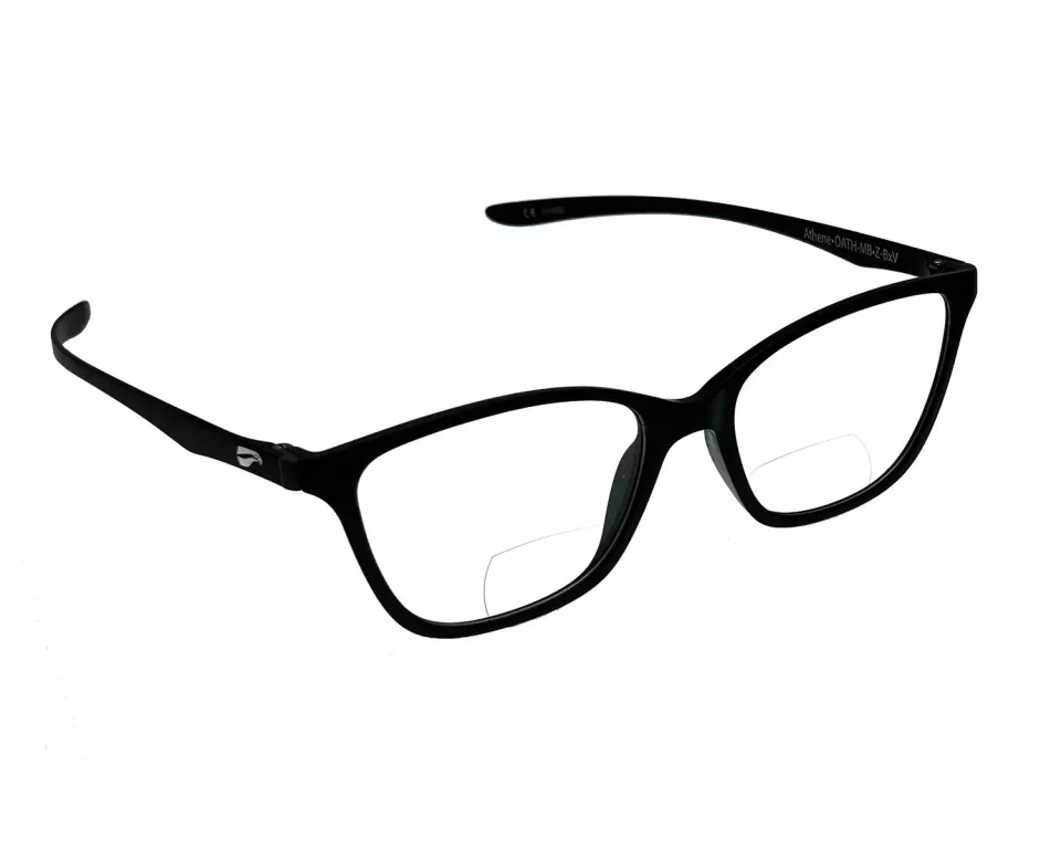 Flying Eyes Athene Bifokalbrille Matt-Schwarz Gradient Gray +1,5