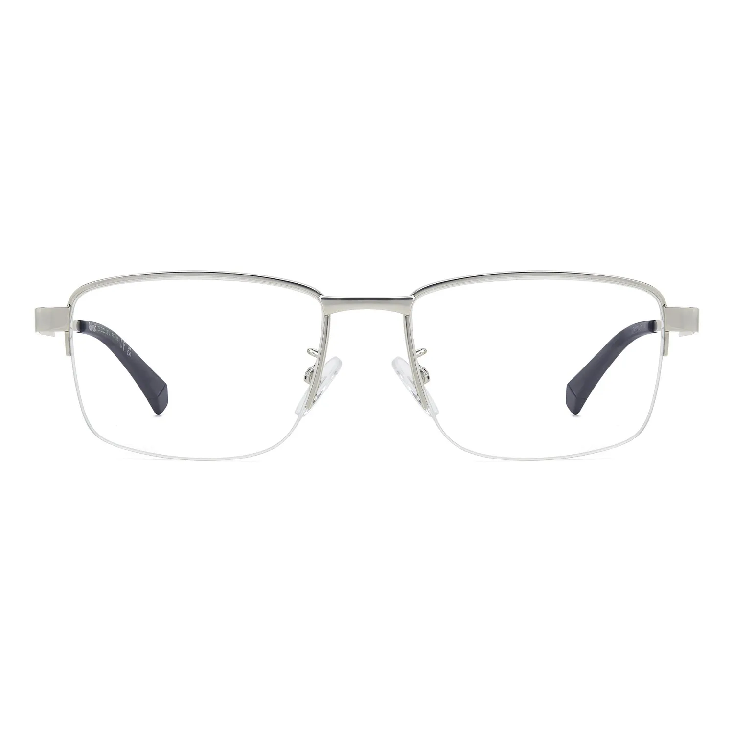 Polaroid PLD D571/G Herrenbrille Schwarz Halbrand Metall