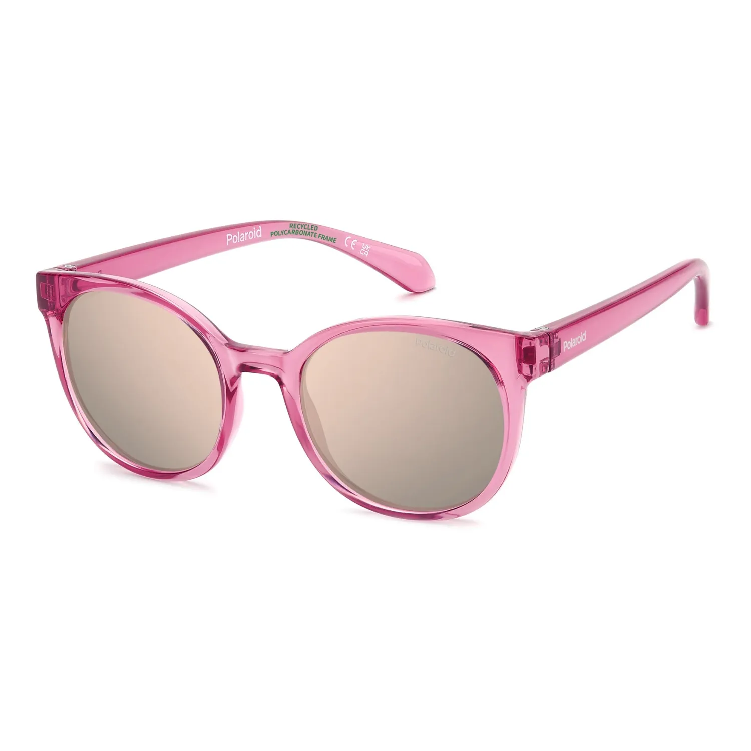 Polaroid PLD 8076/S Kinder-Sonnenbrille Pink Cat-Eye