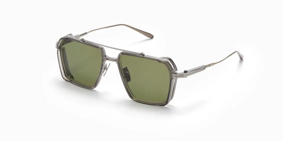 Akoni Delta Tiros Sonnenbrille Brushed Black Palladium