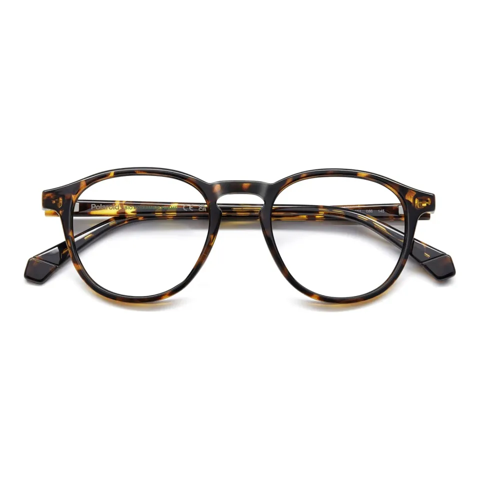 Polaroid PLD D561 Brille Havana Panto leicht
