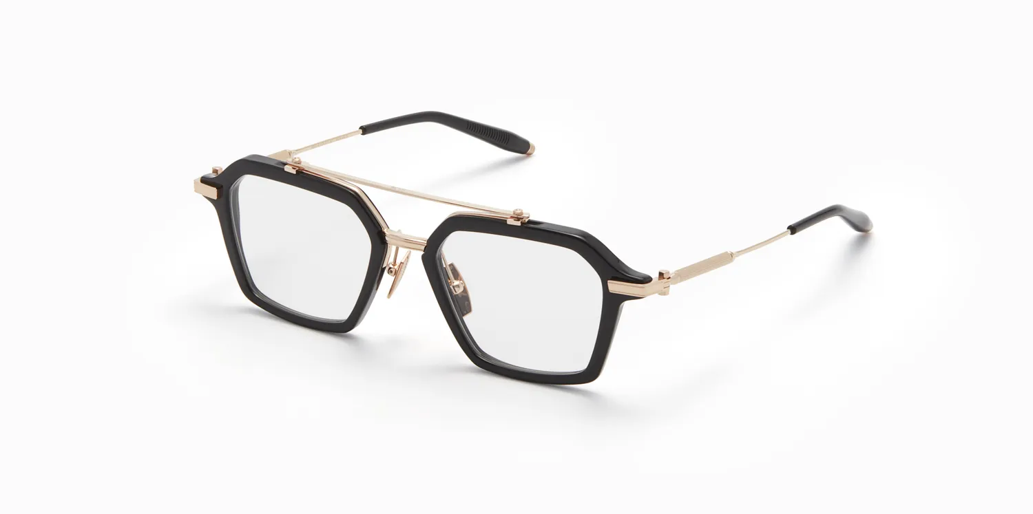 Akoni Akari Sonnenbrille Solid Black Titan