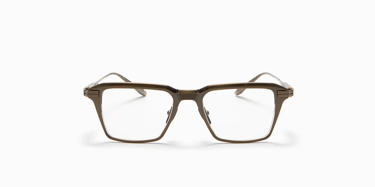 Akoni Horizon Swift Brille Antiqued White Gold 50