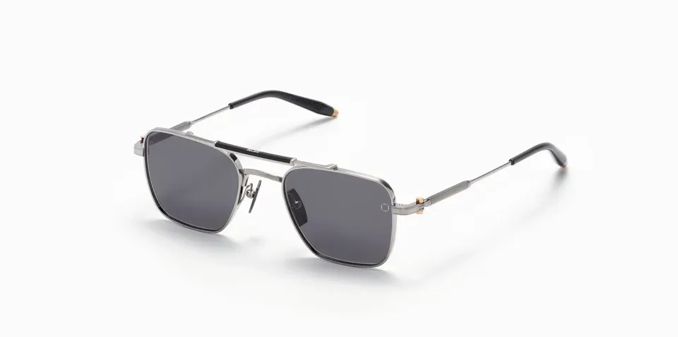 Akoni Europa Sonnenbrille Brushed Palladium Titan