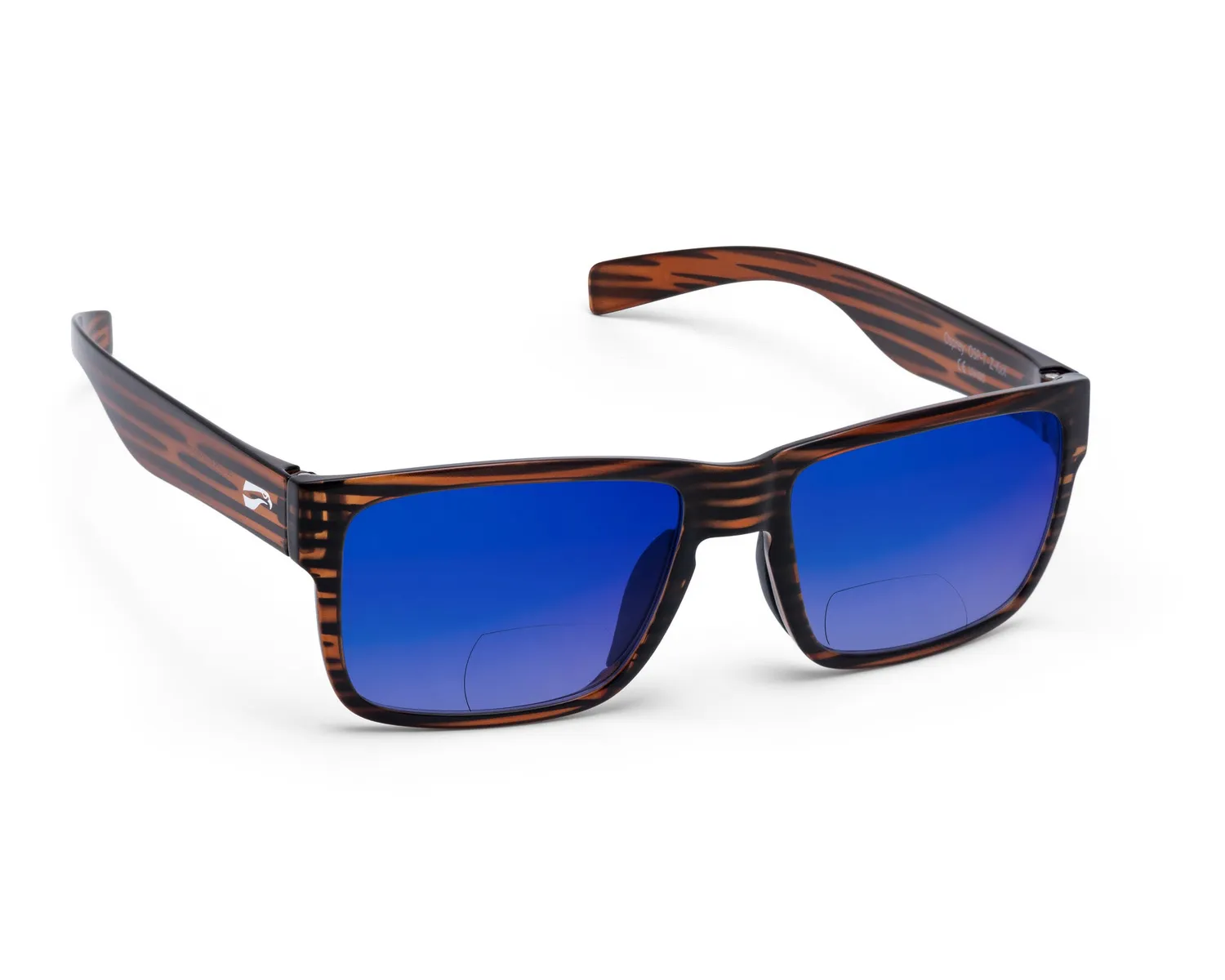 Flying Eyes Kingfisher Gleitsichtbrille Wide +1,5 grau