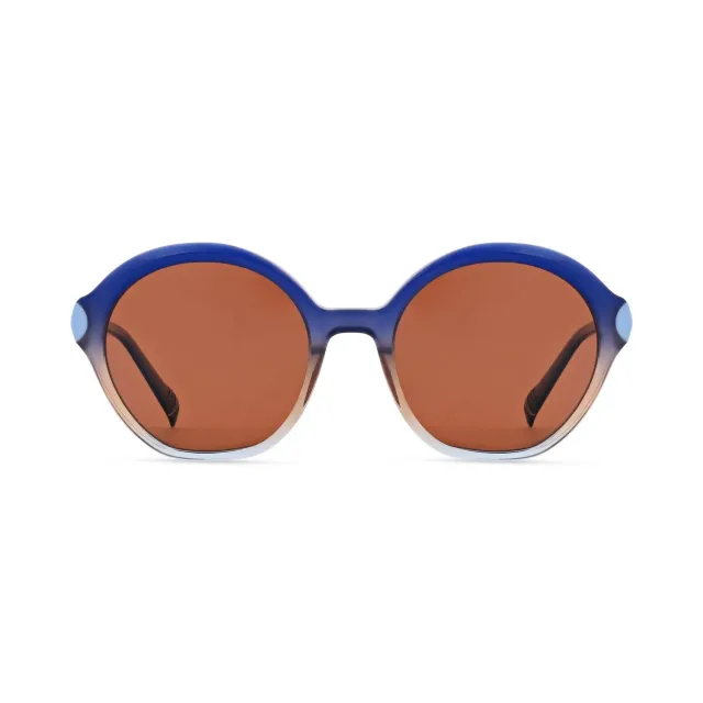 Morel Naxos 1 Sonnenbrille rund Damen Acetat
