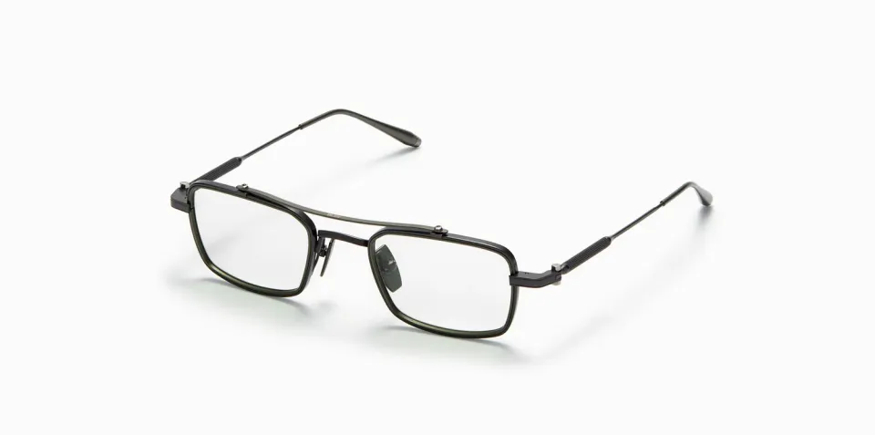 Akoni Cassini Brille Black Iron Titan