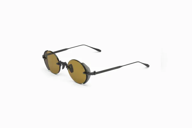 Akoni Optima Jupiter Sonnenbrille Black Iron futuristisch