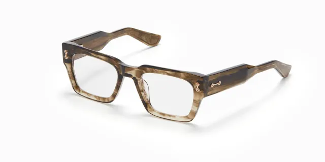 Akoni Optima Cosmo Rx Brille Green Swirl Acetat