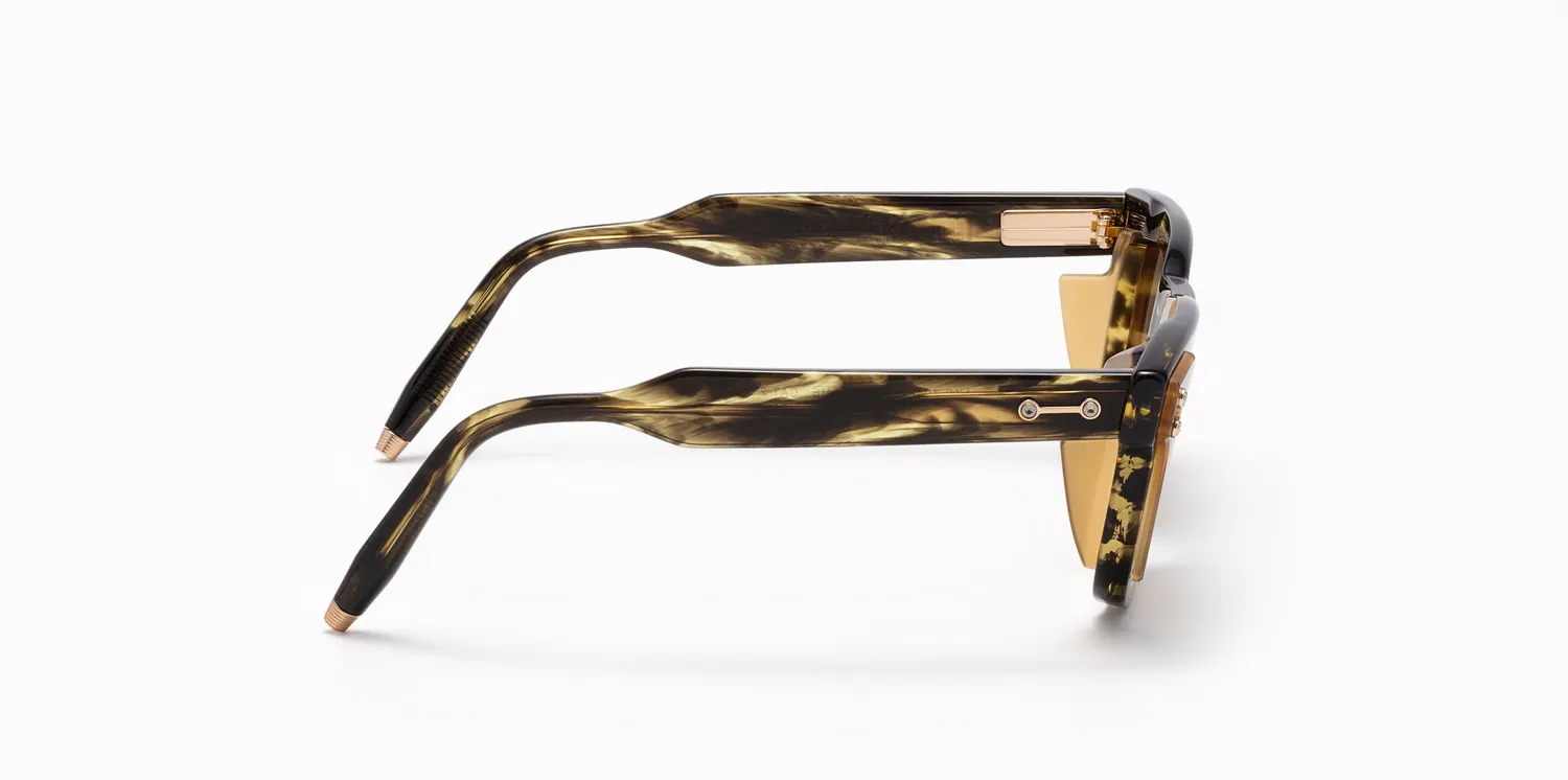 Akoni Etere Ara Sonnenbrille Dark Tortoise 52