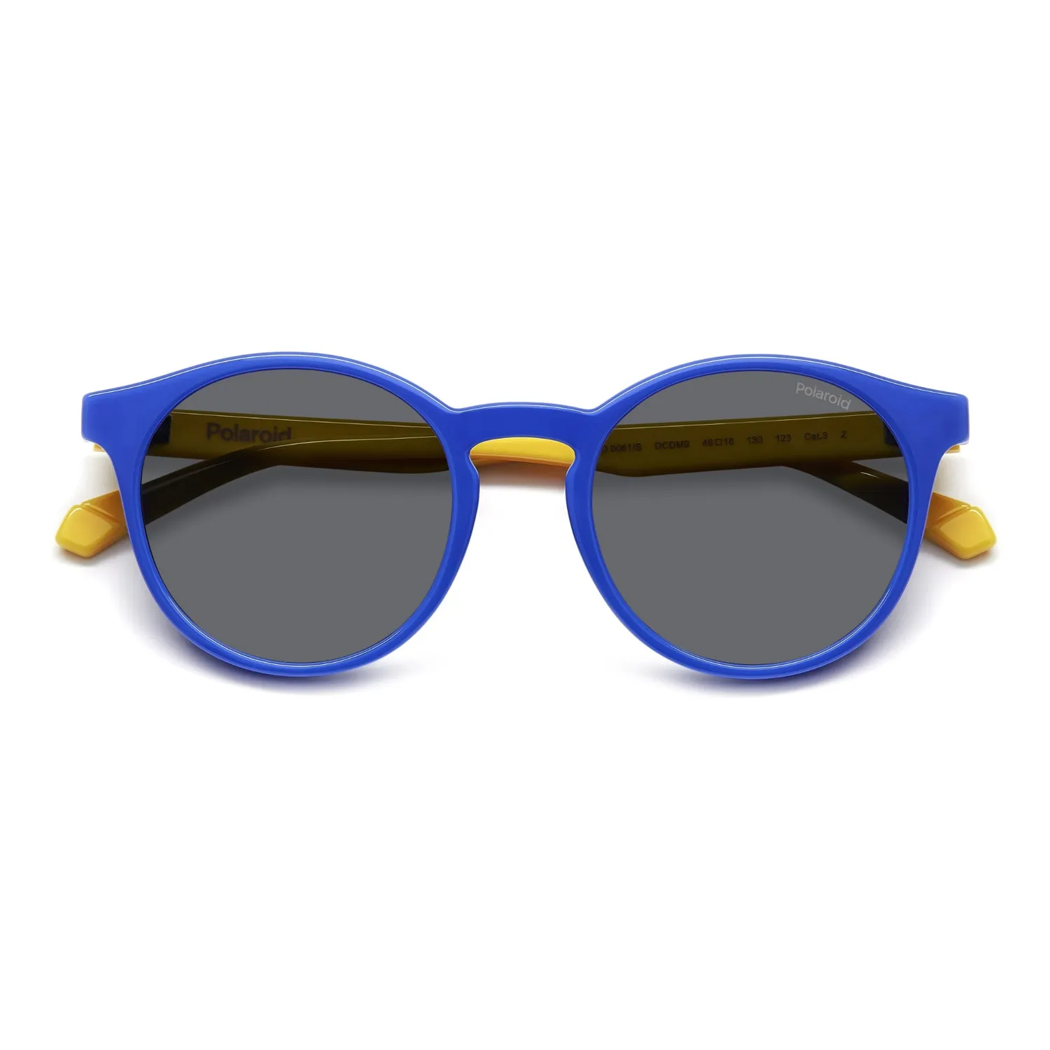 Polaroid 8061/S Kinder Sonnenbrille Rot-Gelb polarisiert