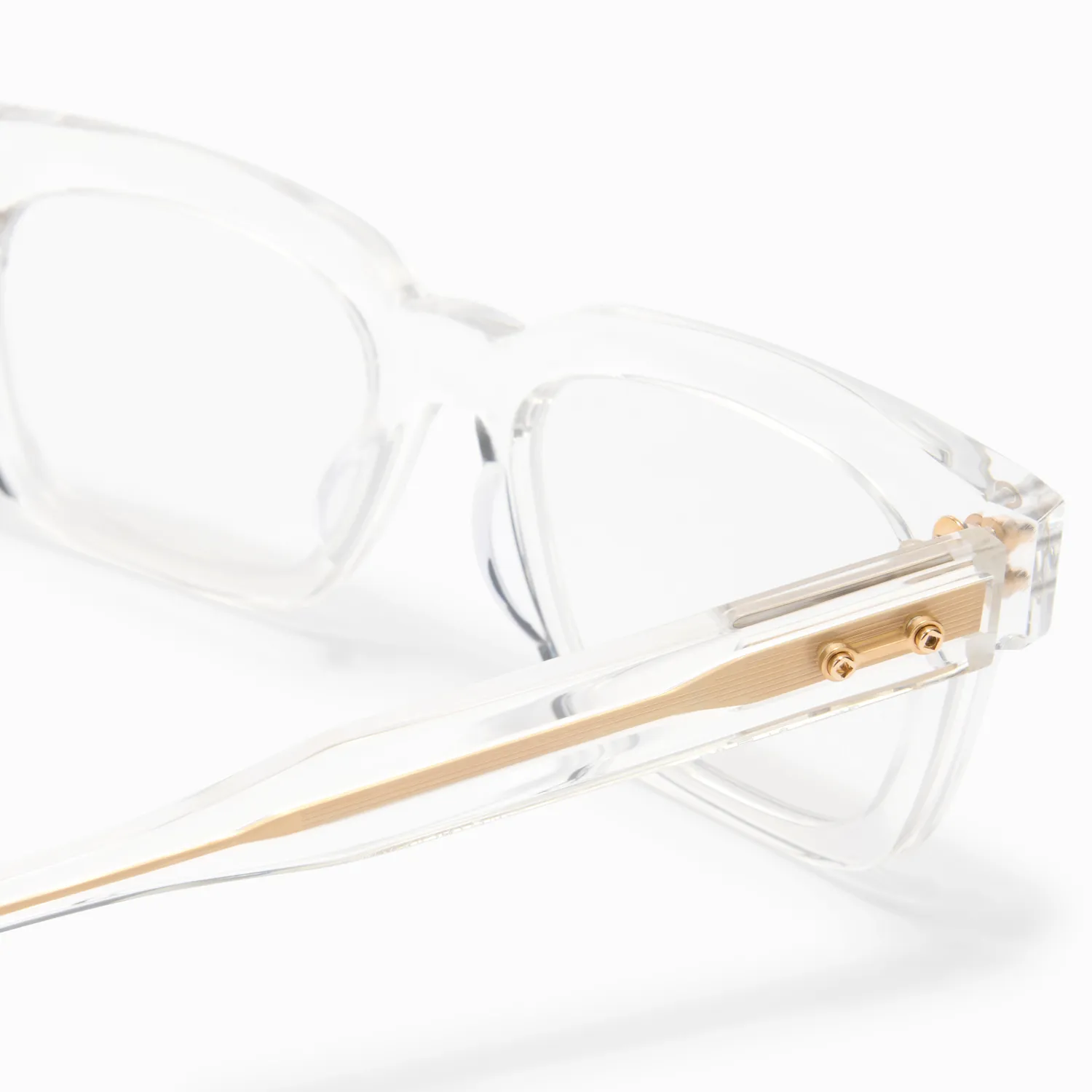 Akoni Delta Luna-Two Brille Crystal Clear