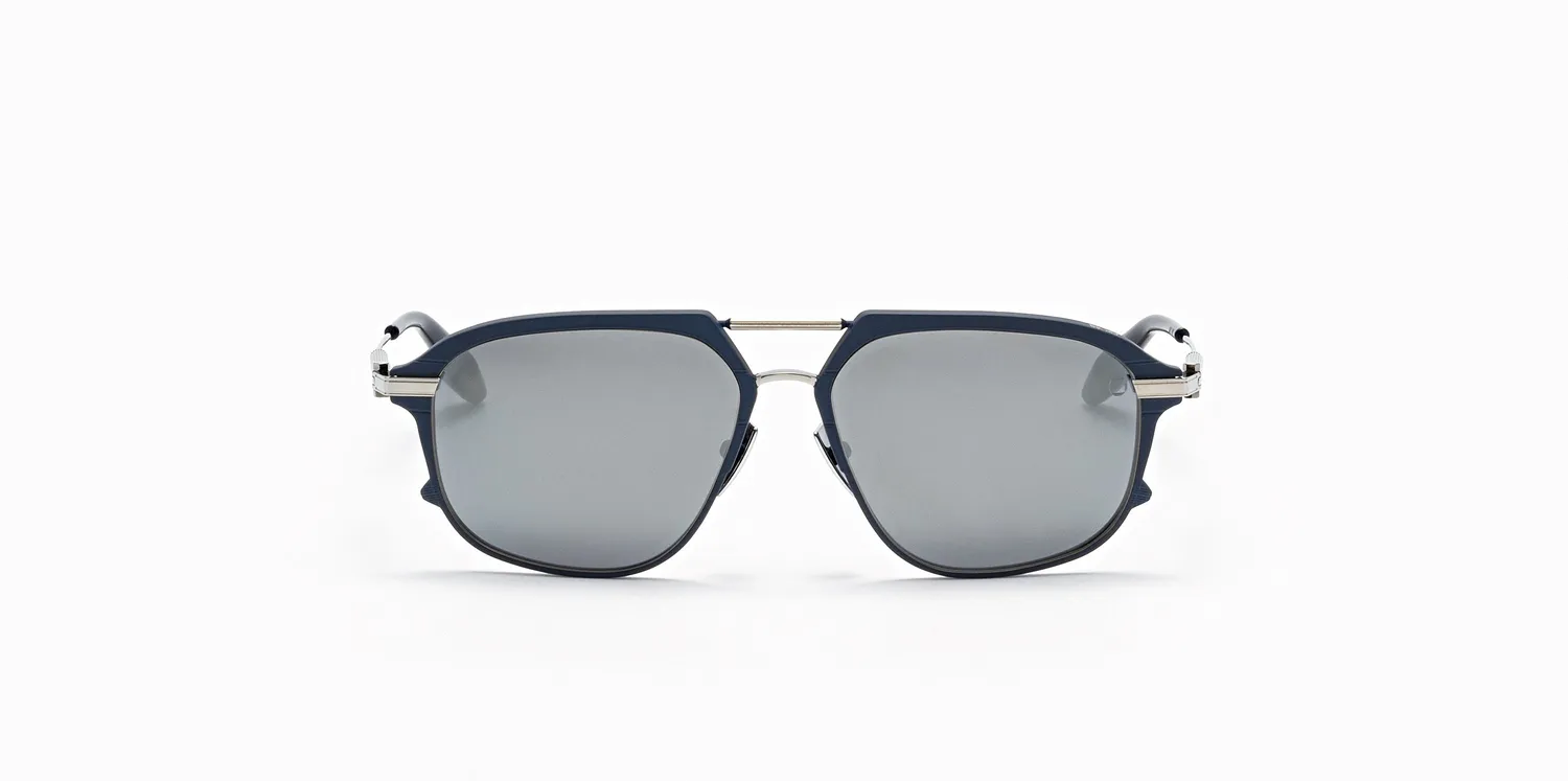 Akoni Icarus Sonnenbrille Matte Navy Gr.58