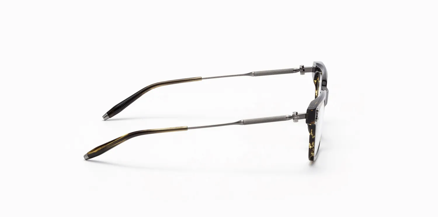 Akoni Kepler Brille Schwarz 49 Acetat