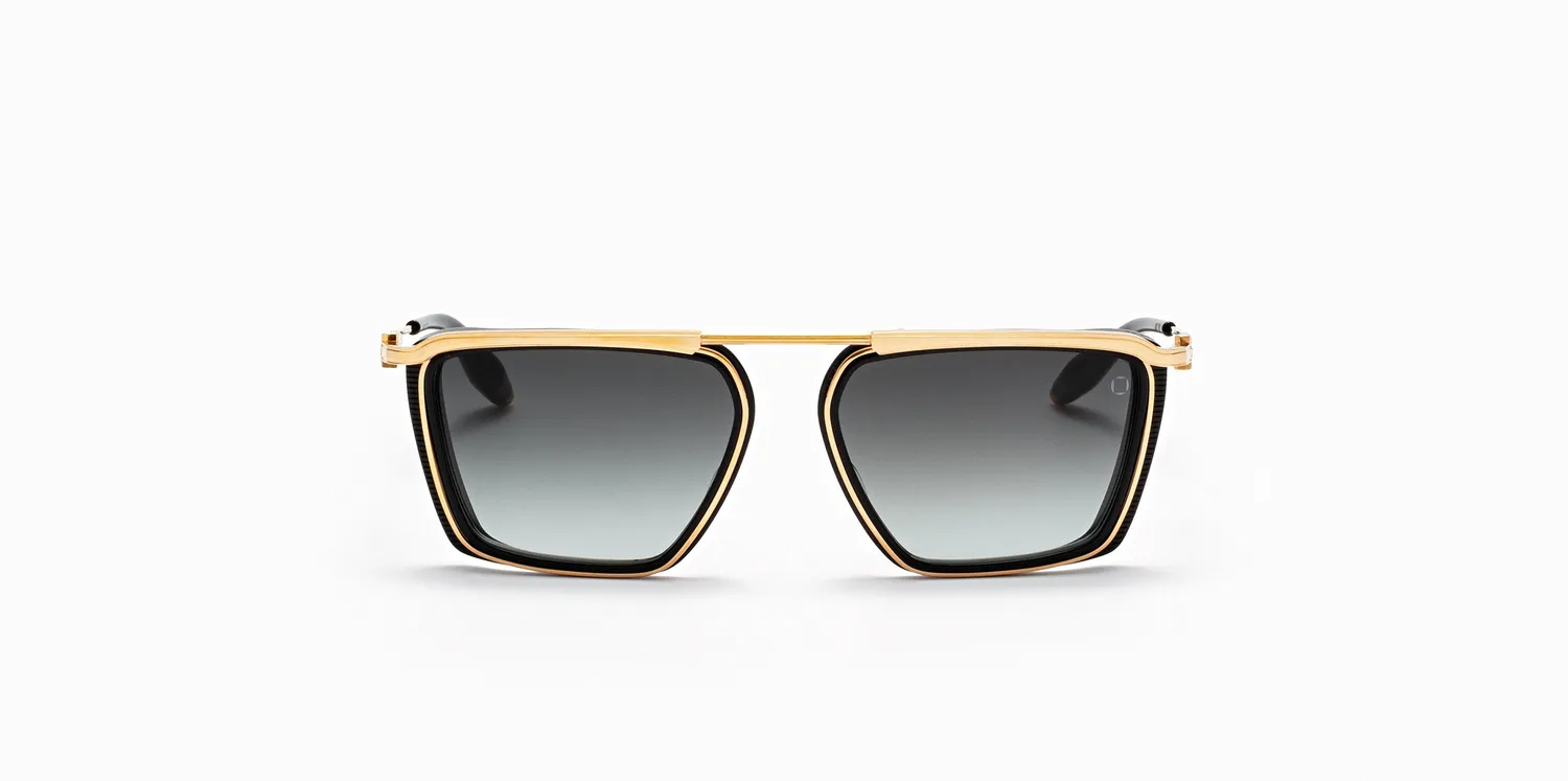 Akoni Delta Ulysses Sonnenbrille Schwarz