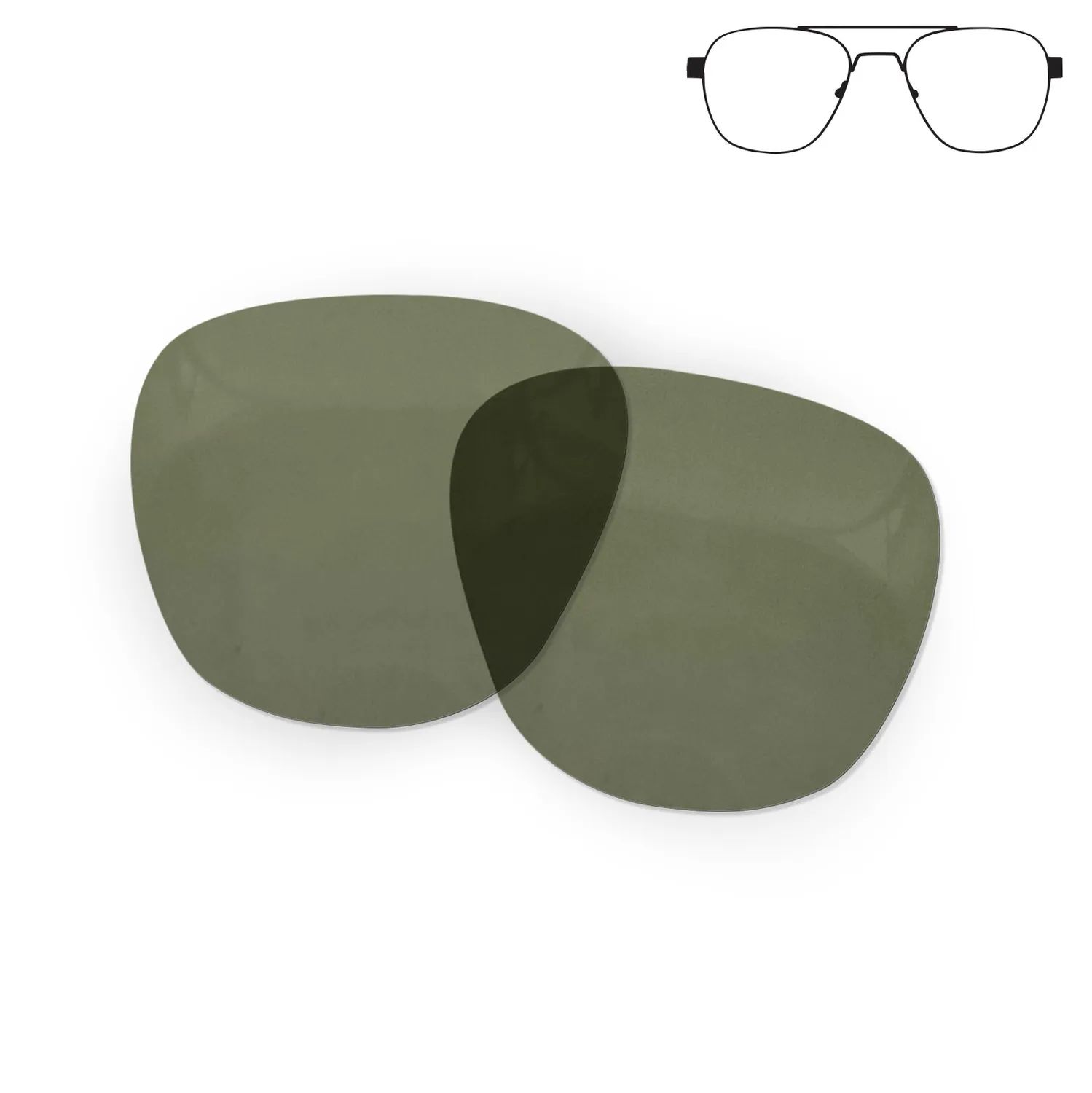 Flying Eyes Peregrine Titanium Ersatzgläser Standard Grau