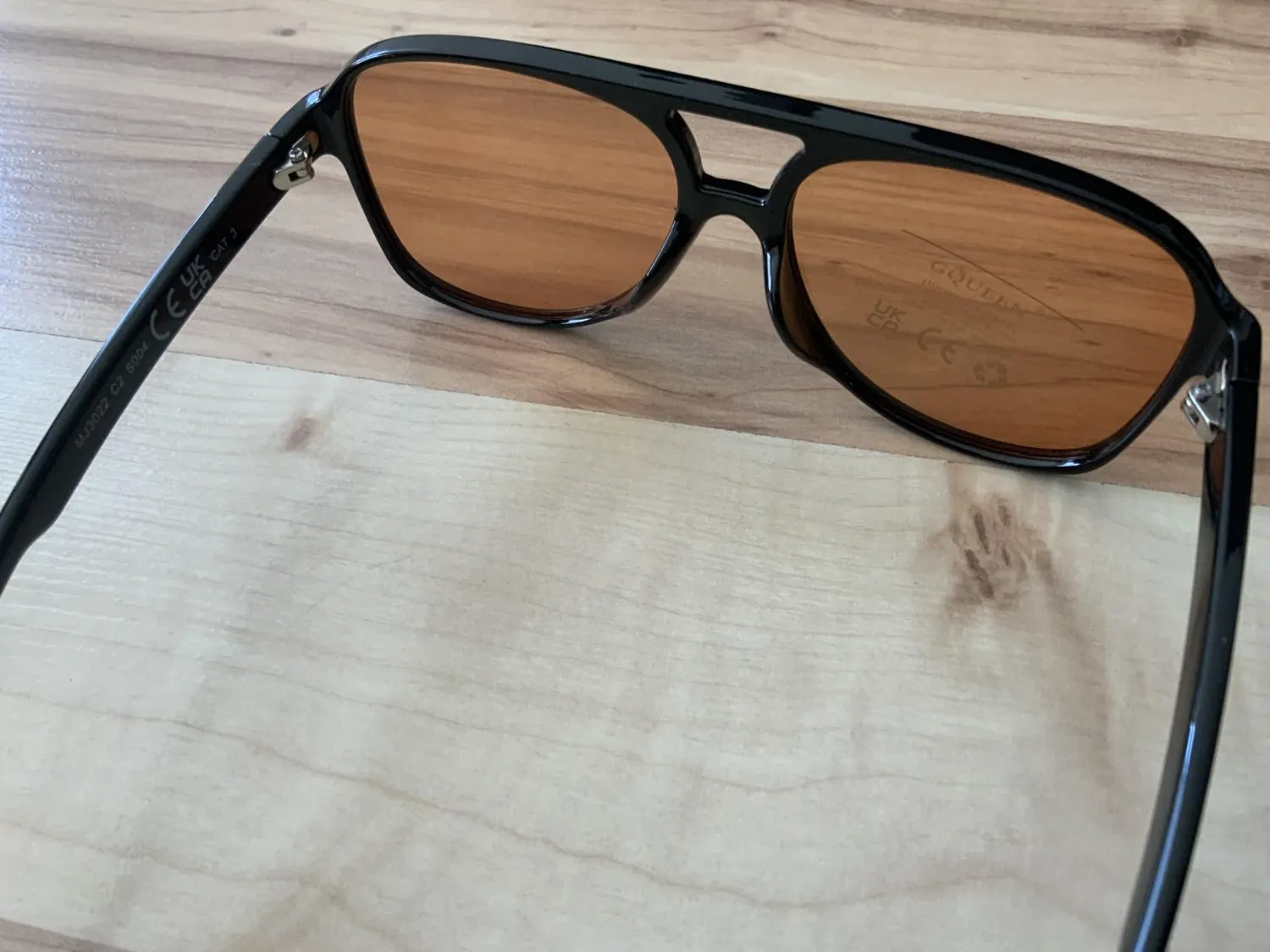 GQUEEN Retro Piloten Sonnenbrille polarisiert UV400