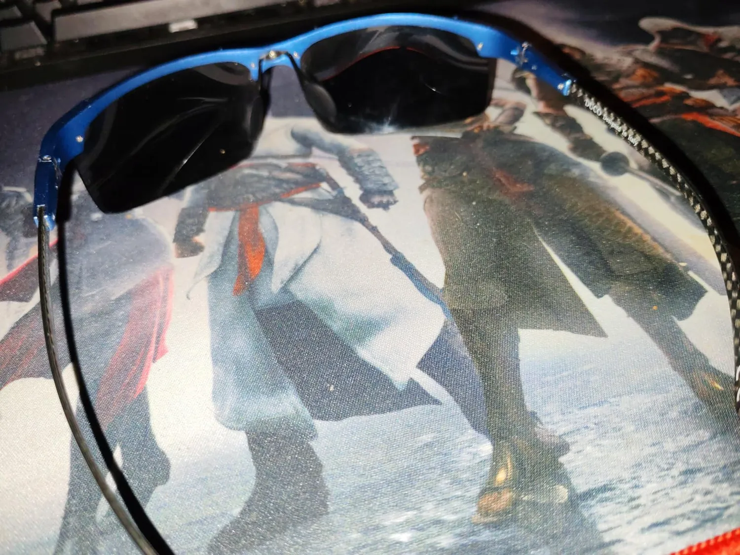 DUCO 8277 Sonnenbrille Herren Schwarz Grau polarisiert