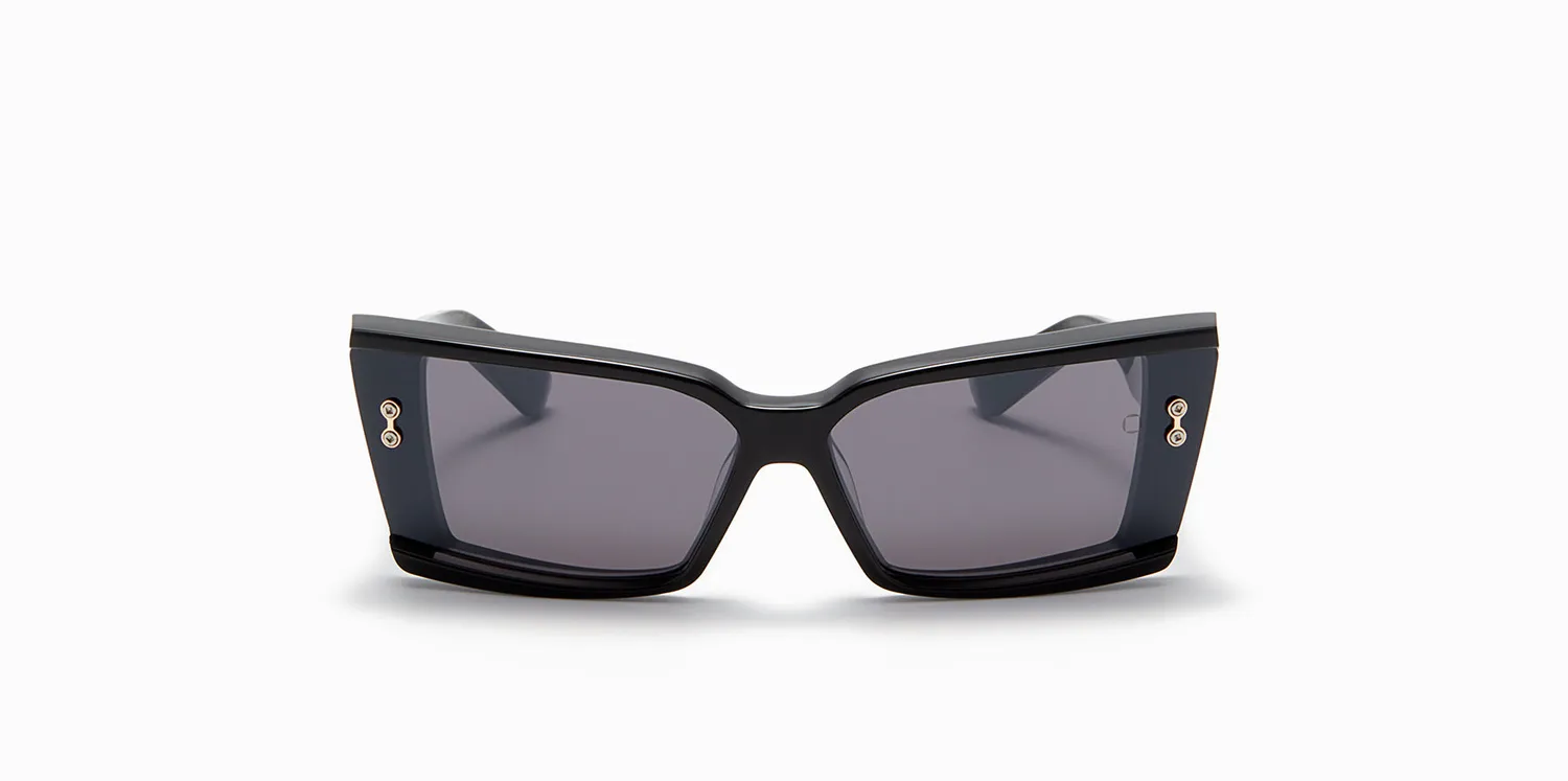 Akoni Etere Lynx Sonnenbrille Schwarz Cat-Eye