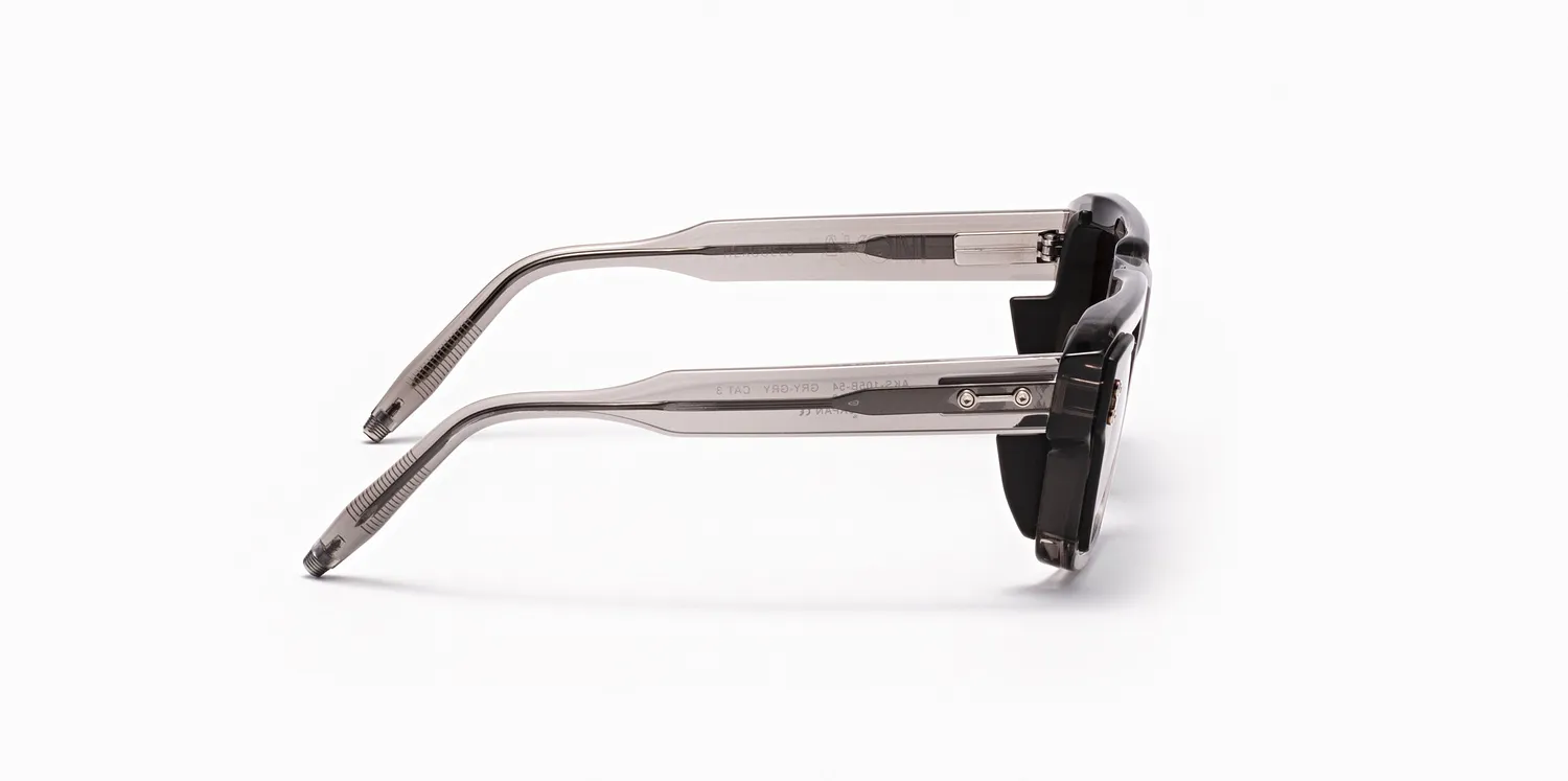 Akoni Optima Hercules Sonnenbrille Dark Crystal Grey Acetat