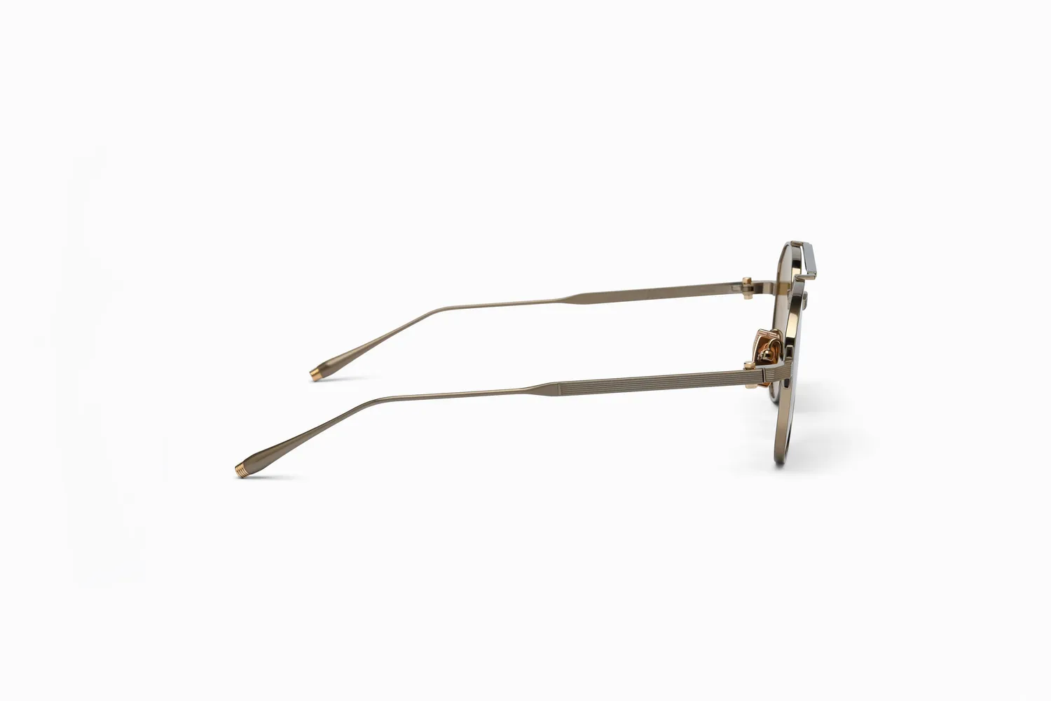 Akoni Optima Helios Titan-Sonnenbrille Antique Gold