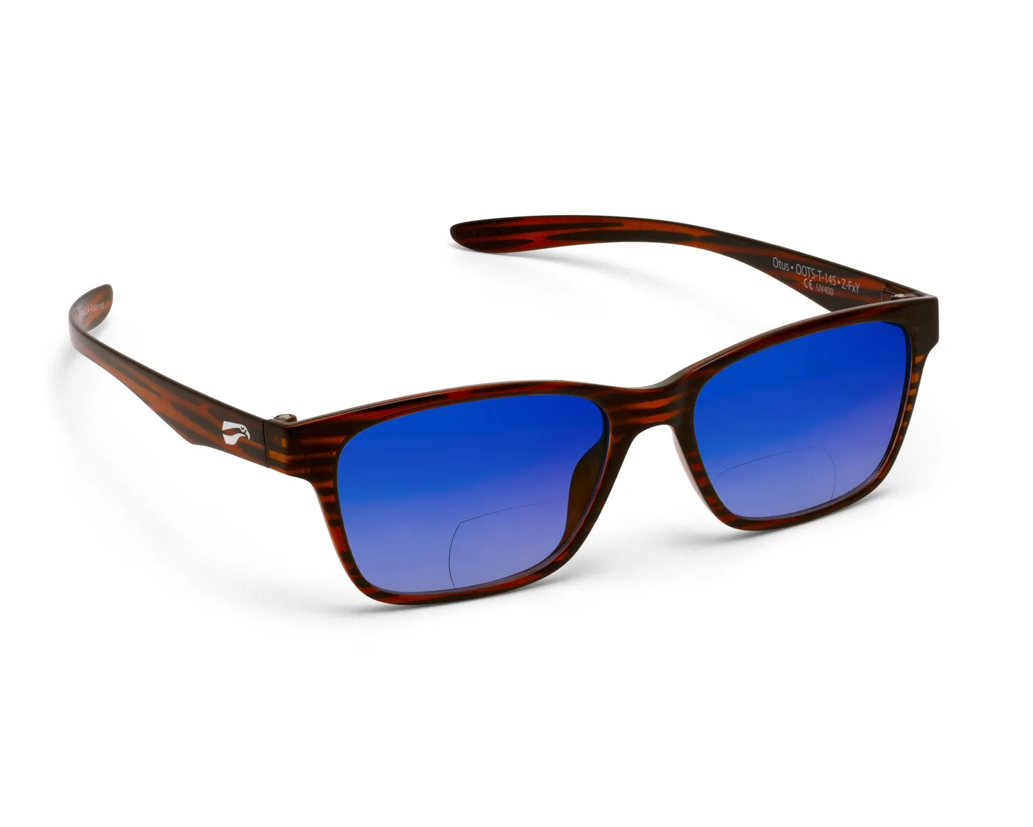 Flying Eyes Otus with Non-RX Bifocals Brille +1,5 klar