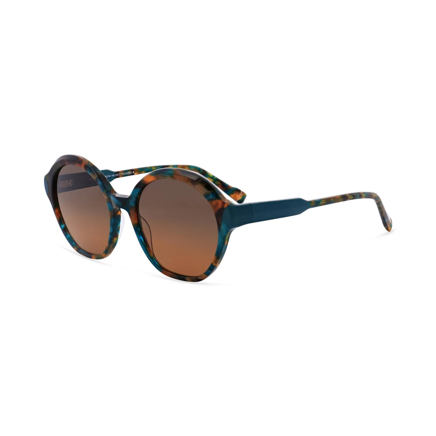 Morel Naxos 1 Sonnenbrille rund Damen Acetat